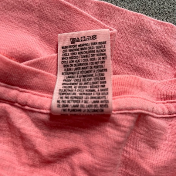 PINK V/S Bright Orange Sleep Top Size Large - Picture 8 of 11